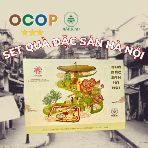Chè Kho Bằng An Hộp 18 Bánh - Đặc Sản Truyền Thống Tiếp Đón Nguyên Thủ Quốc Gia